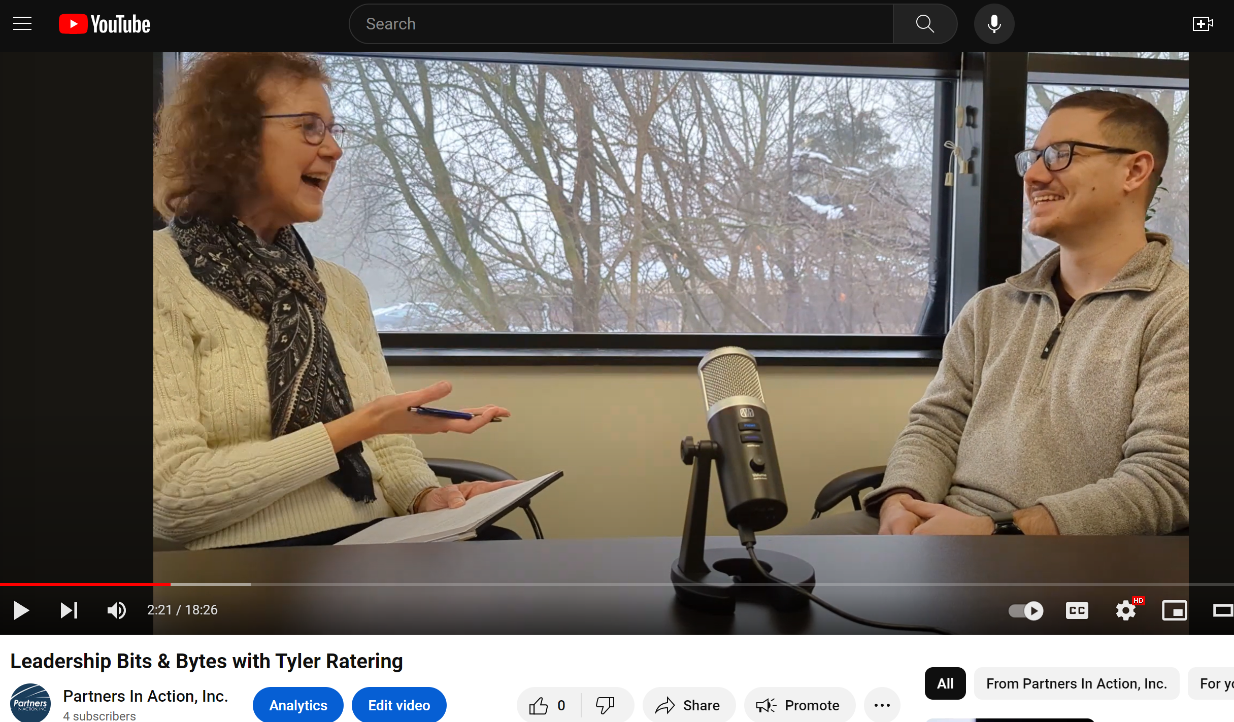 Podcast with Tyler Ratering