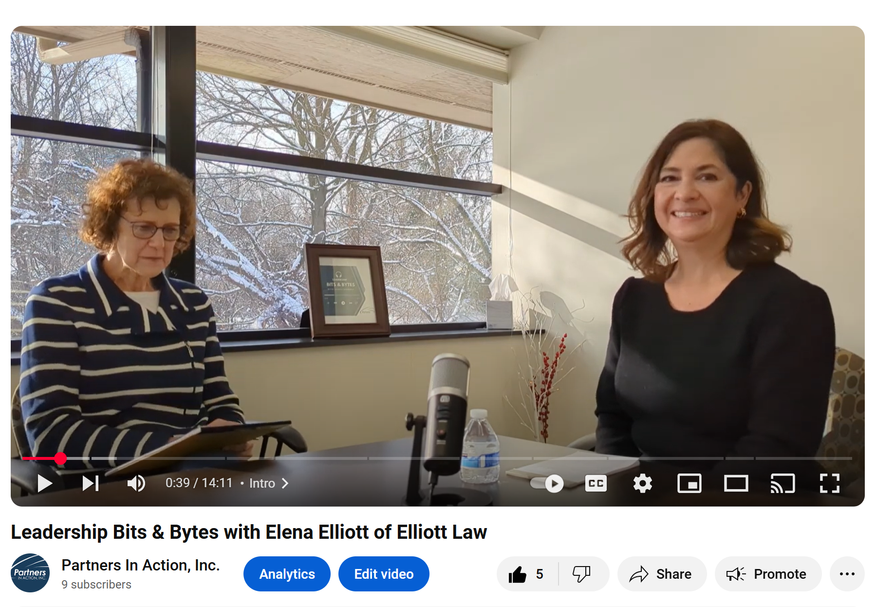 Podcast: Elena Elliott of Elliott Law